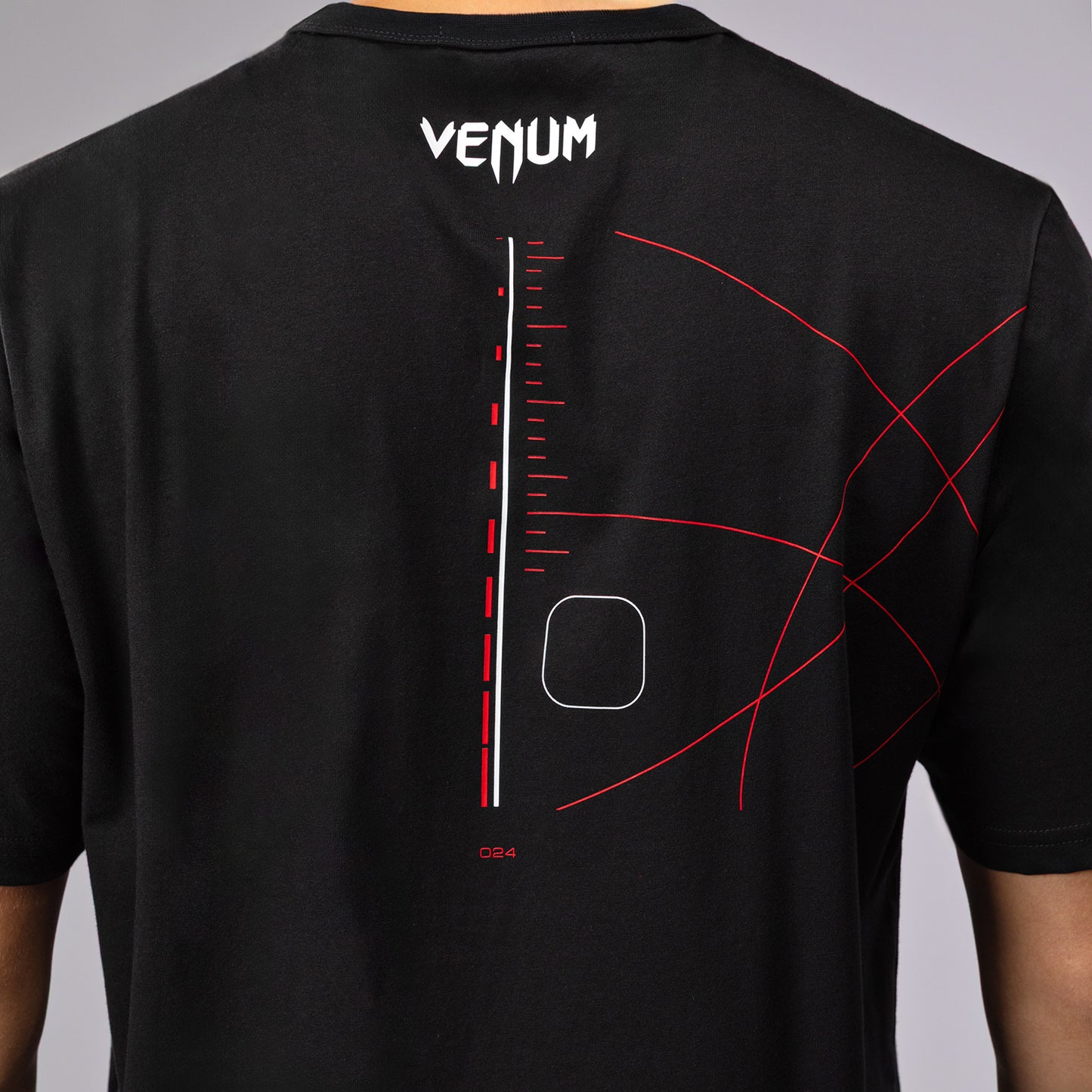 Venum Tactical XT T-shirt - zwart / vuurrood