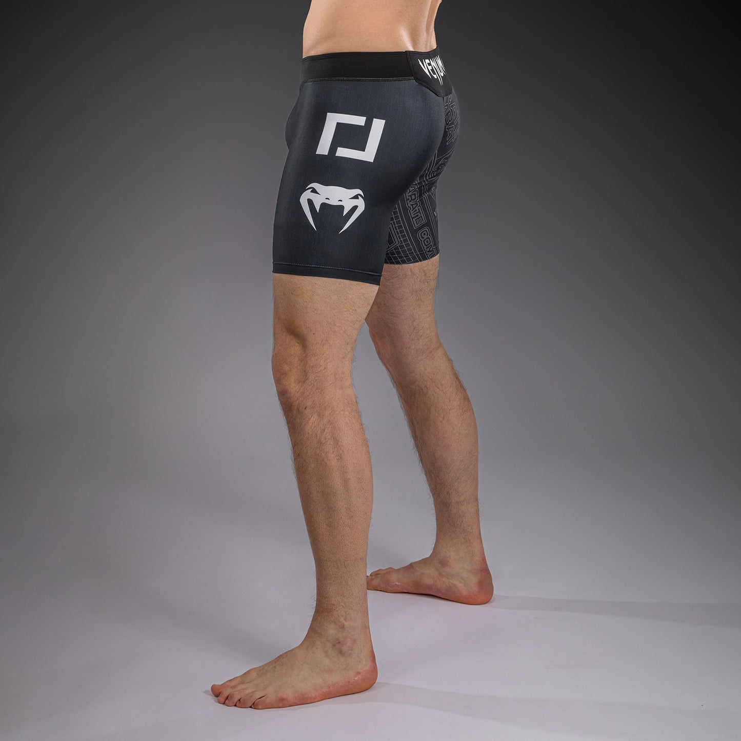Karate Combat by Venum Compressieshort – Zwart/Grijs