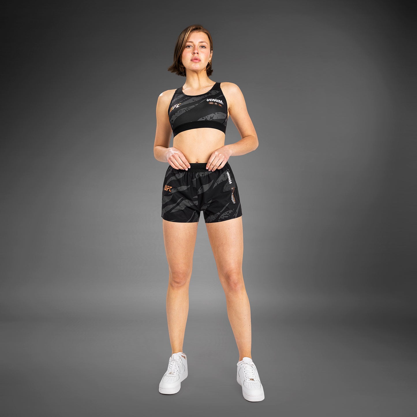 UFC Adrenaline By Venum Fight Week Prestatiekorte Broek Voor Vrouwen - Urban Camo