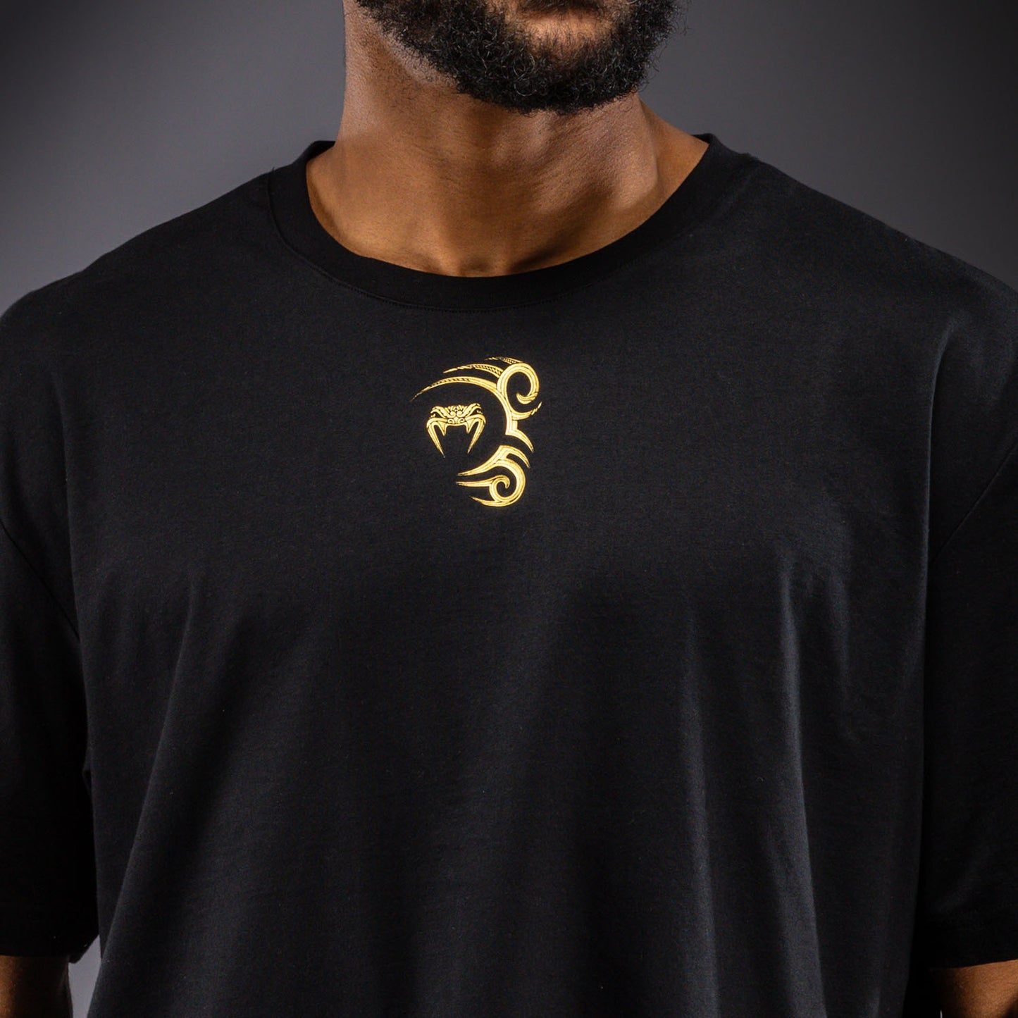 Venum x Mike Tyson Tiger T-shirt - Zwart/Goud