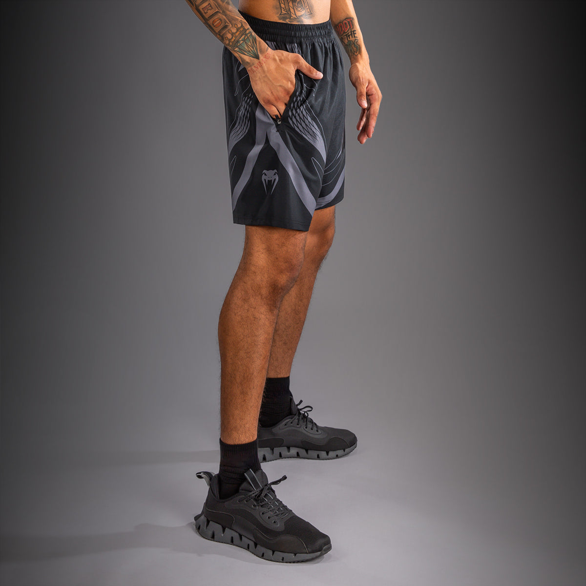 Venum Amazonia Reborn Trainingsshort - Zwart/Grijs