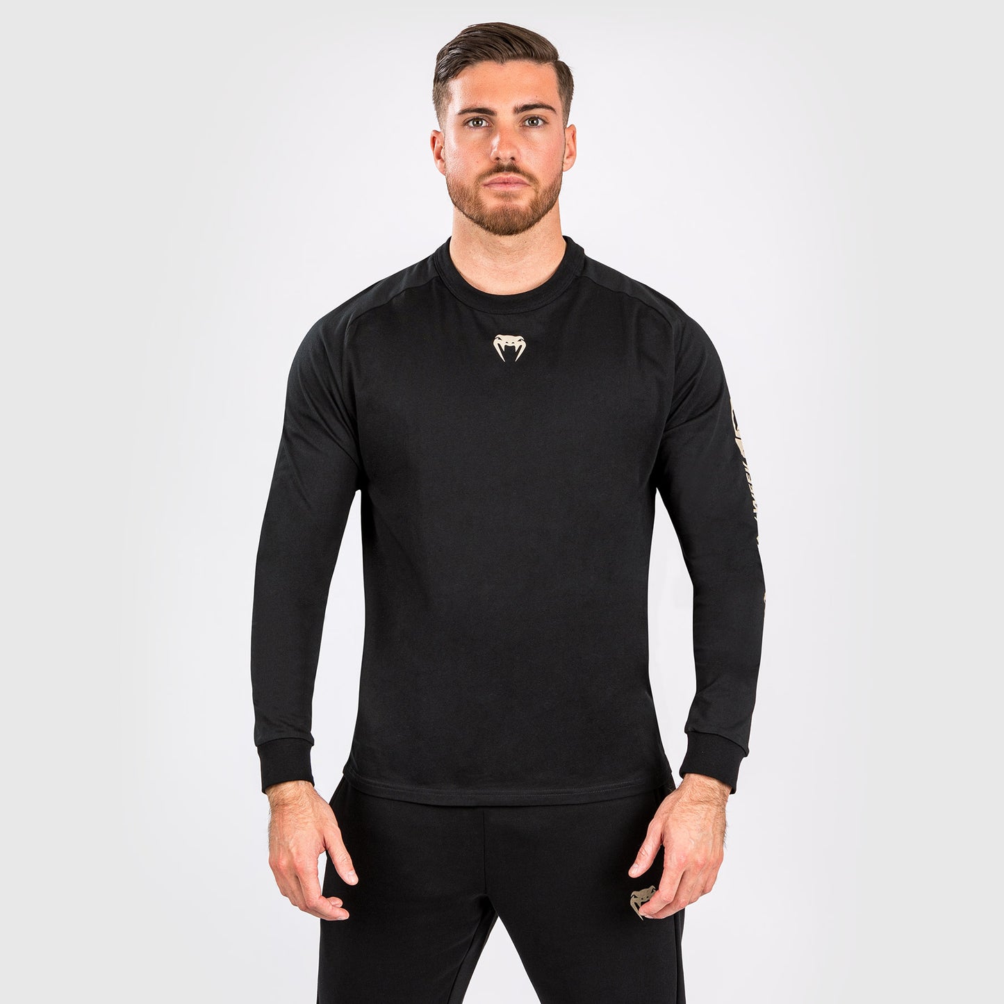 UFC Adrenaline by Venum Fight Week Heren-T-shirt met lange mouwen - Zwart