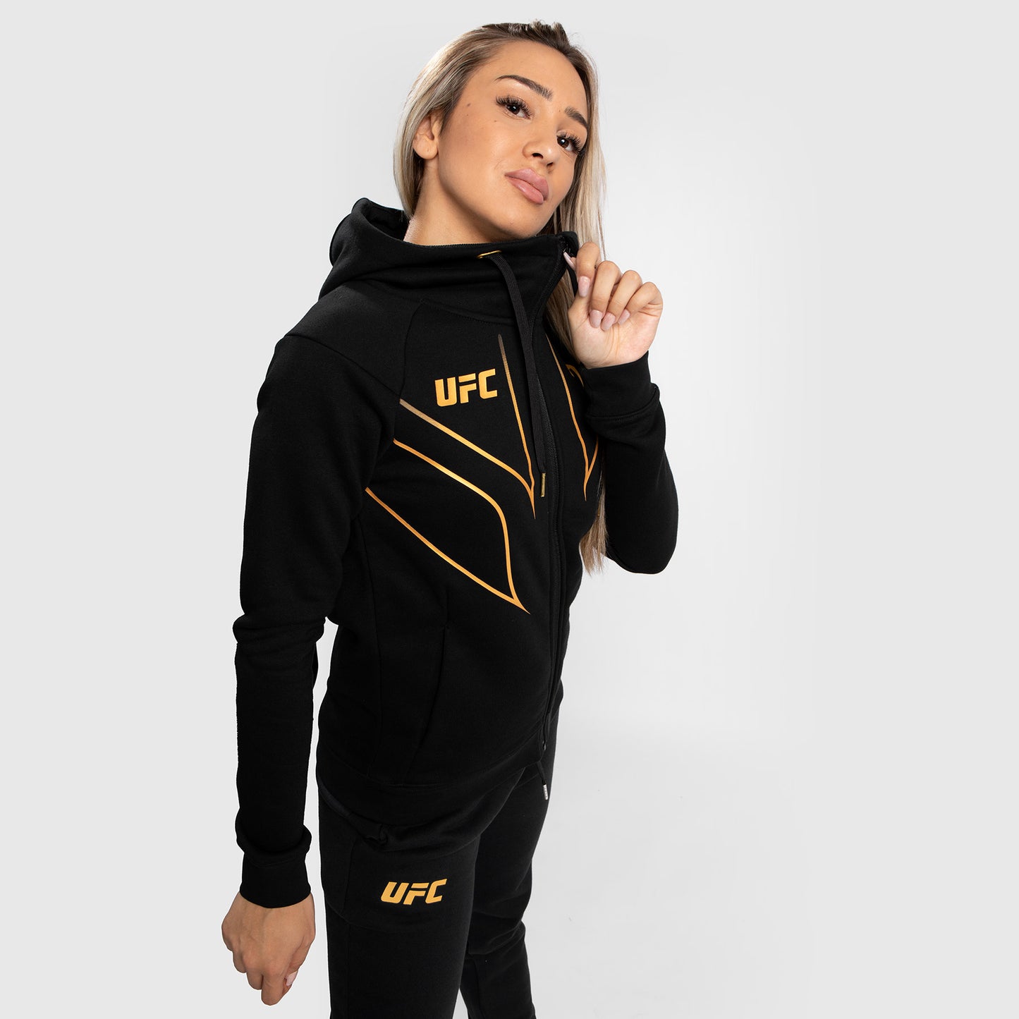 UFC Venum Fight Night 2.0 Replica Vrouwen Full Zip Hoodie - Champion