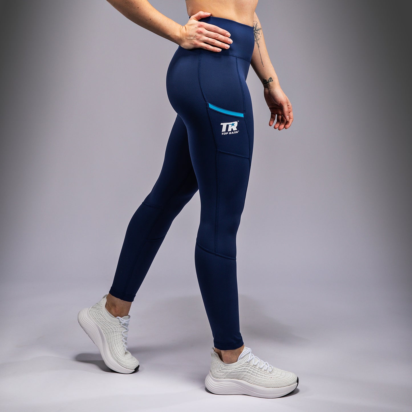 Venum x Top Rank Original Dames 7/8 Leggings - Marineblauw