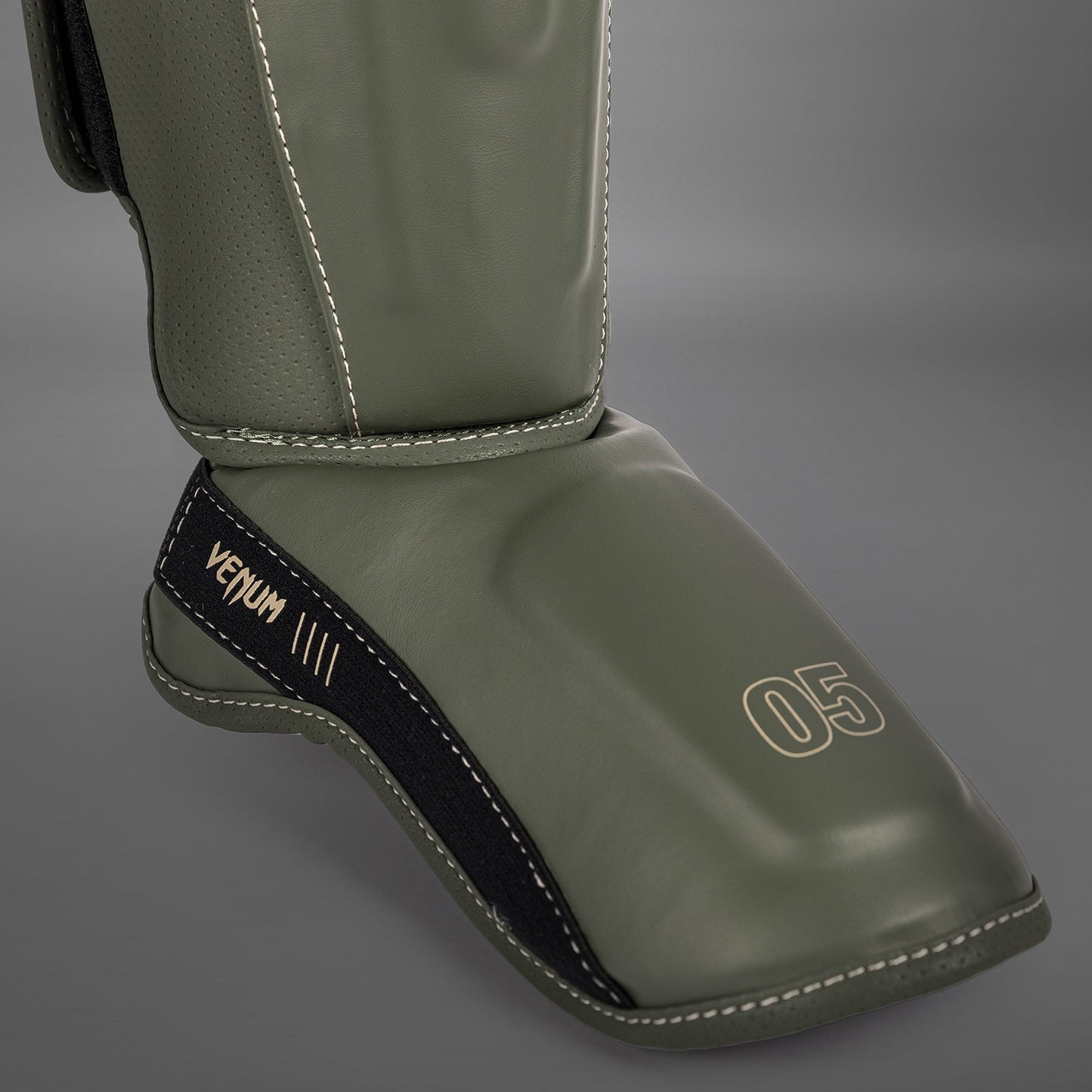 Venum Impact Evo Scheenbeschermers - Military Green