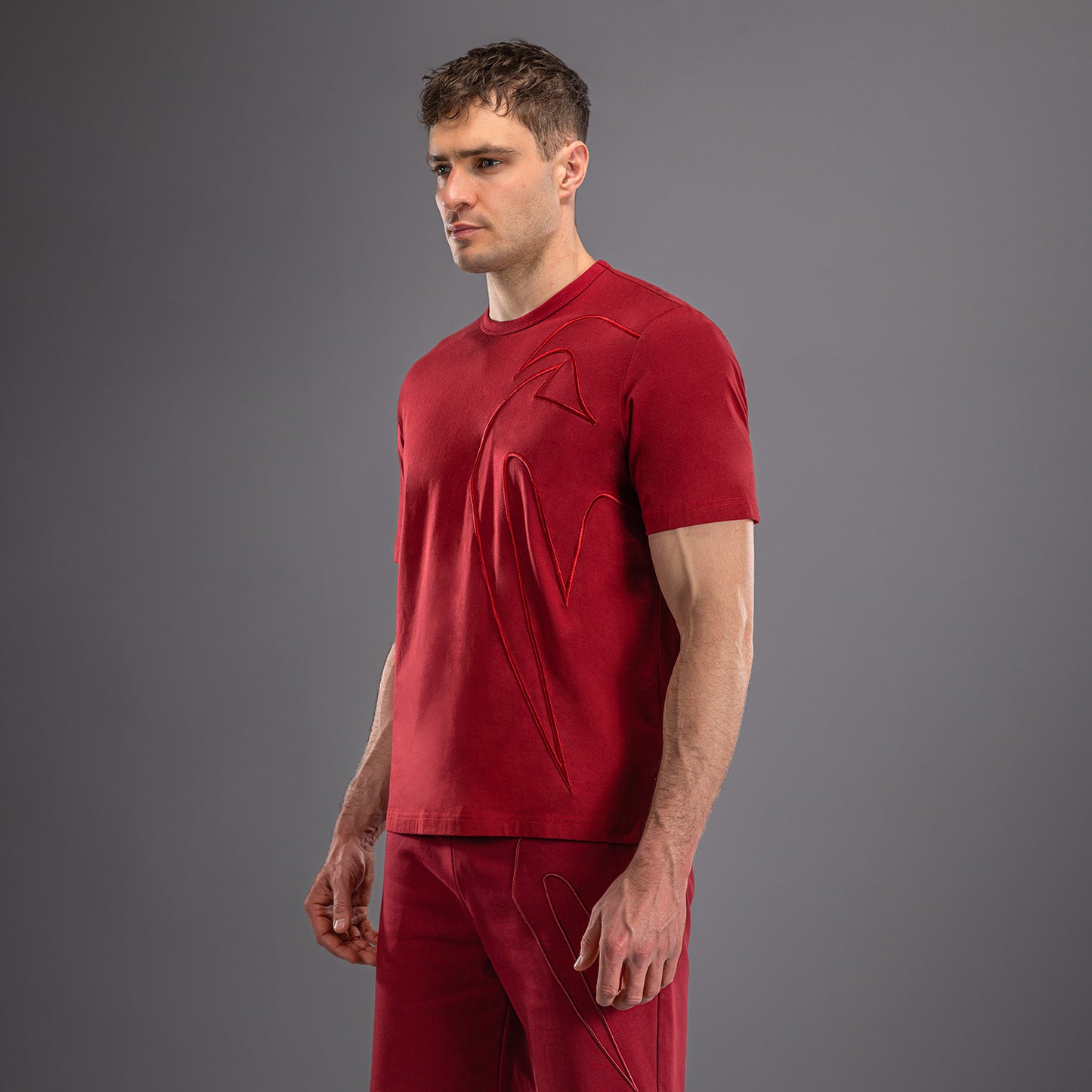 Venum Giant 3D Katoenen T-shirt - Rood
