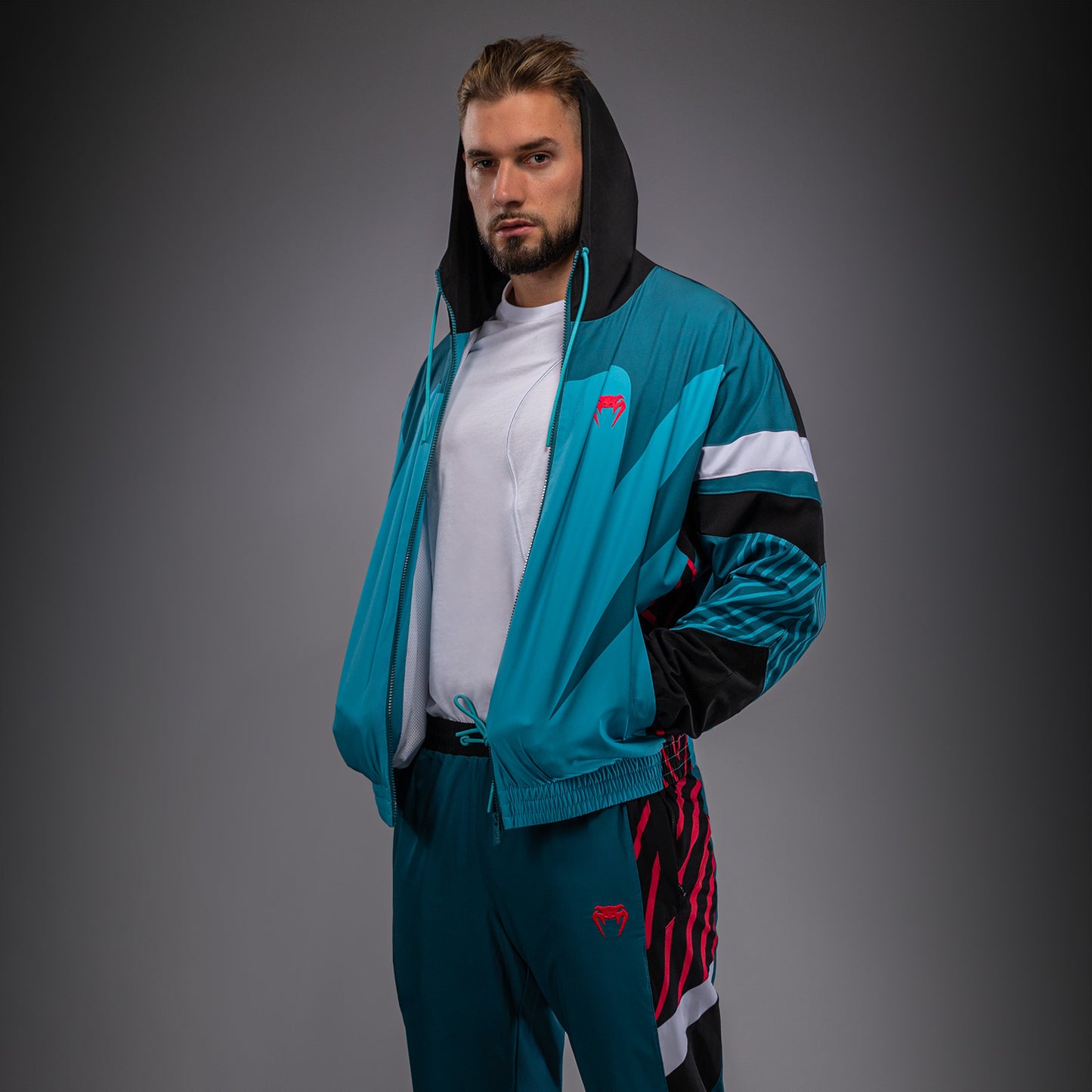 Venum Attack 90 Trainingsjas – Miami Blauw
