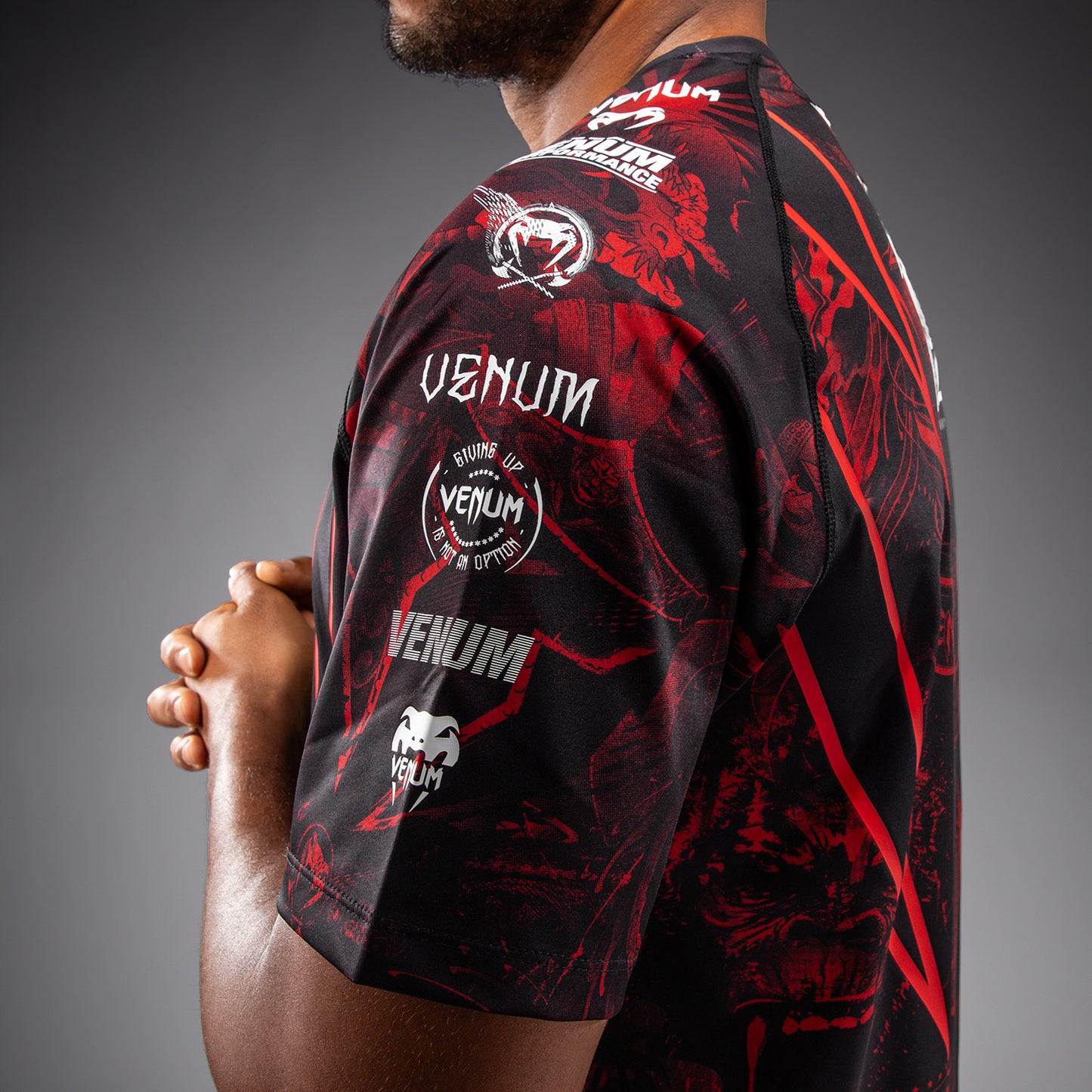 Venum 20th Anniversary Dry-Tech T-shirt - Zwart/Rood