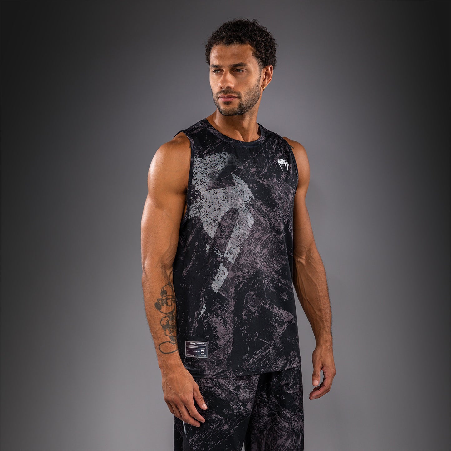 Venum Rage & Workout Dry Tech Tanktop - Zwart/Grijs