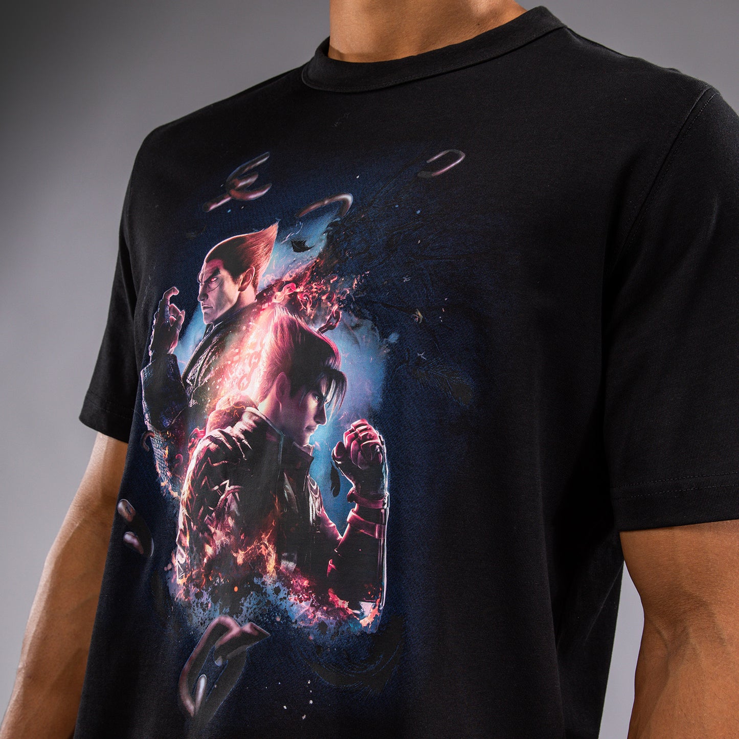 Venum x TEKKEN 8 - T-Shirt Poster - Zwart/Wit