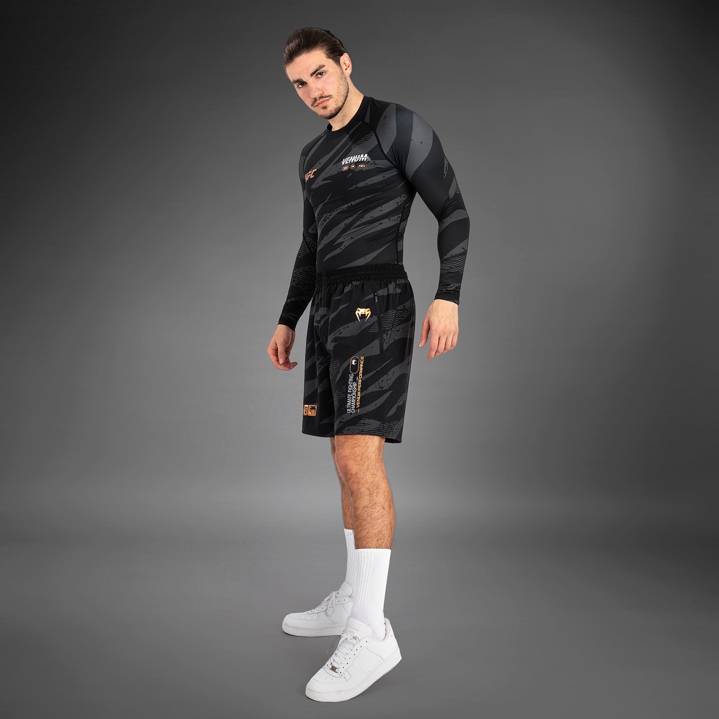 UFC Adrenaline By Venum Fight Week Performance Shorts Voor Mannen - Urban Camo