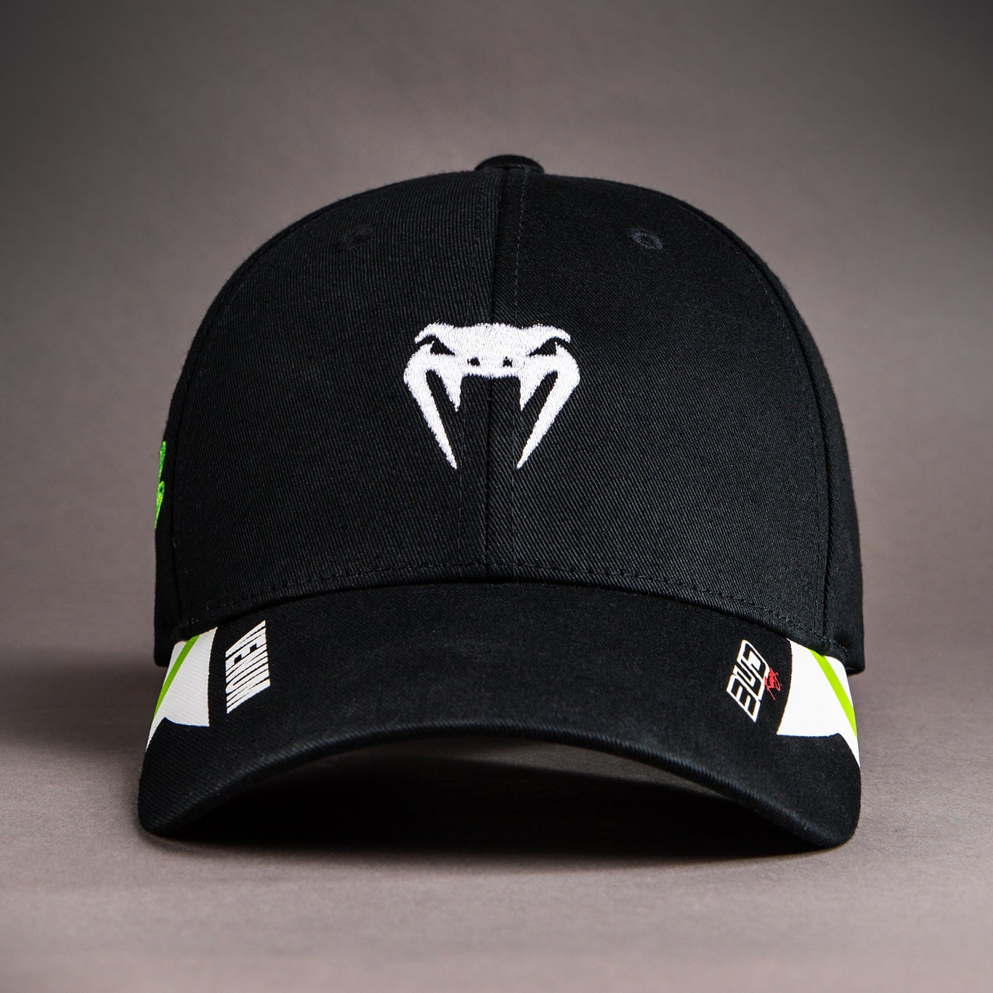Venum x Bud Racing Pet - Zwart/Wit/Limoengroen