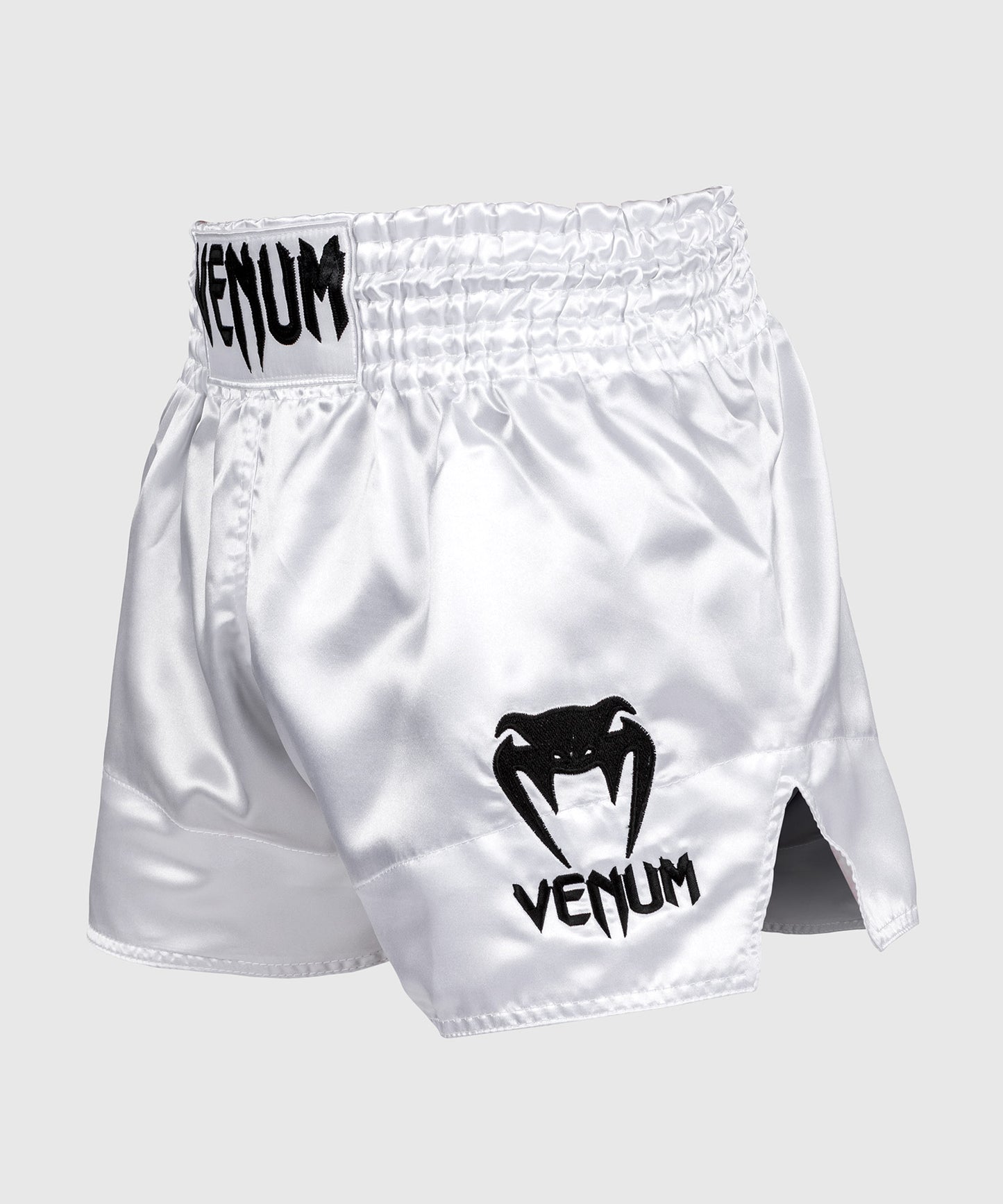 Venum Classic Muay Thai-short - wit/zwart
