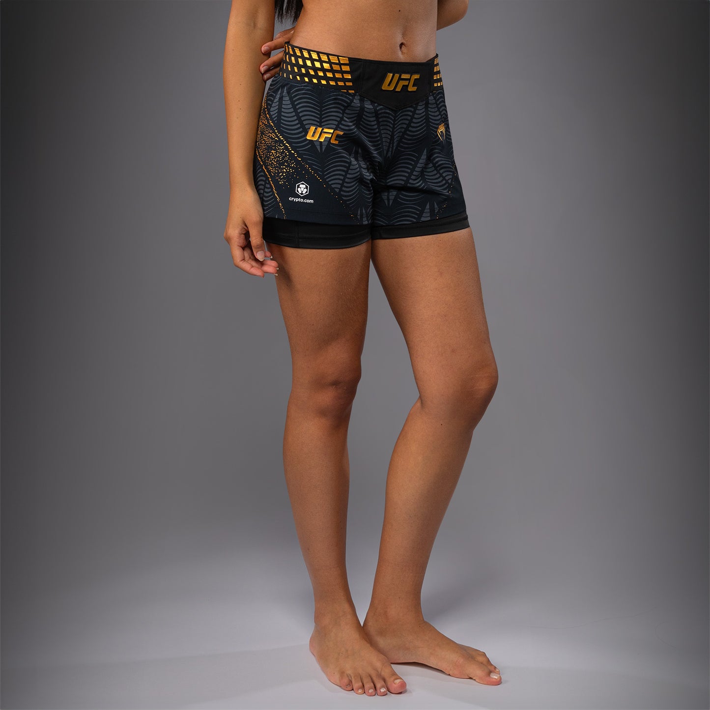 UFC Zenith by Venum Authentic Fight Night Short Fit Fight Short Dames - Champion