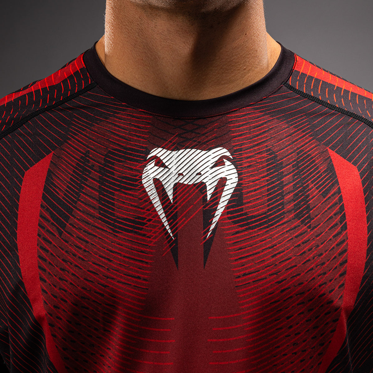 Venum Galactic 3.0 Dry Tech T-shirt - Rood/Zilver