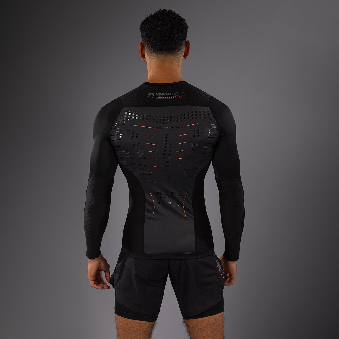 Venum Technical 3.0 Langemouw Rashguard - Grafiet