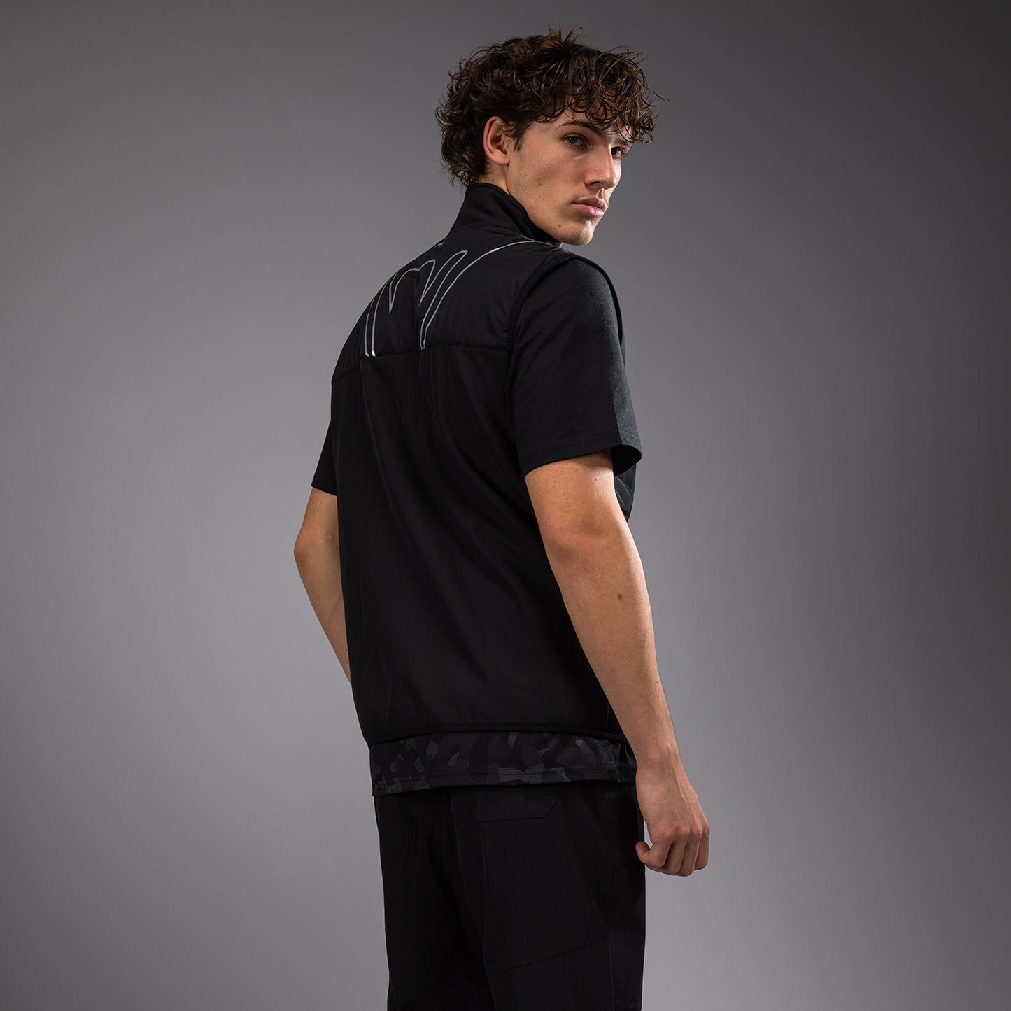 Venum Paddock Softshell Jas Korte Mouwen - Zwart