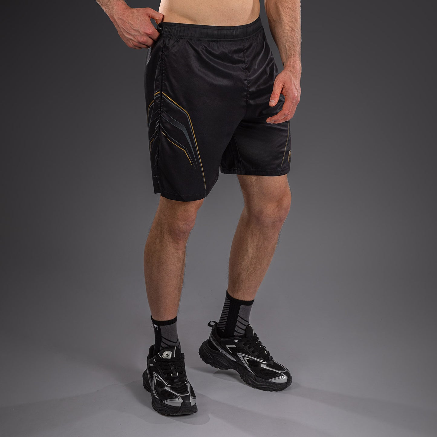 Venum Streamline Trainingsshorts – Zwart/Goud