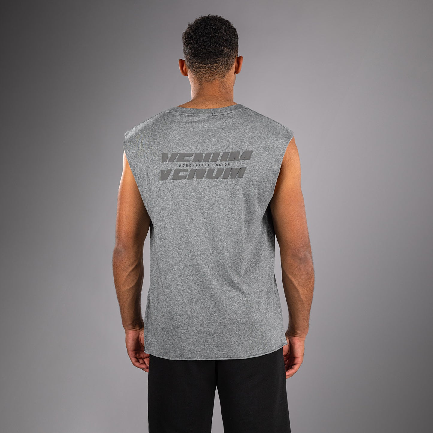 Venum Divide Mouwloos T-shirt - Gemêleerd Grijs