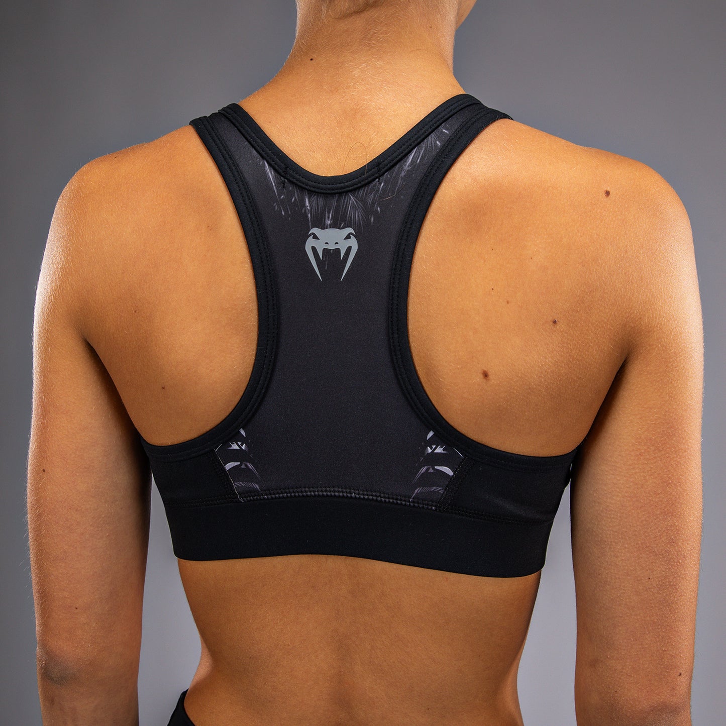 Venum Tiger Sport-BH Dames - Zwart / Zilver