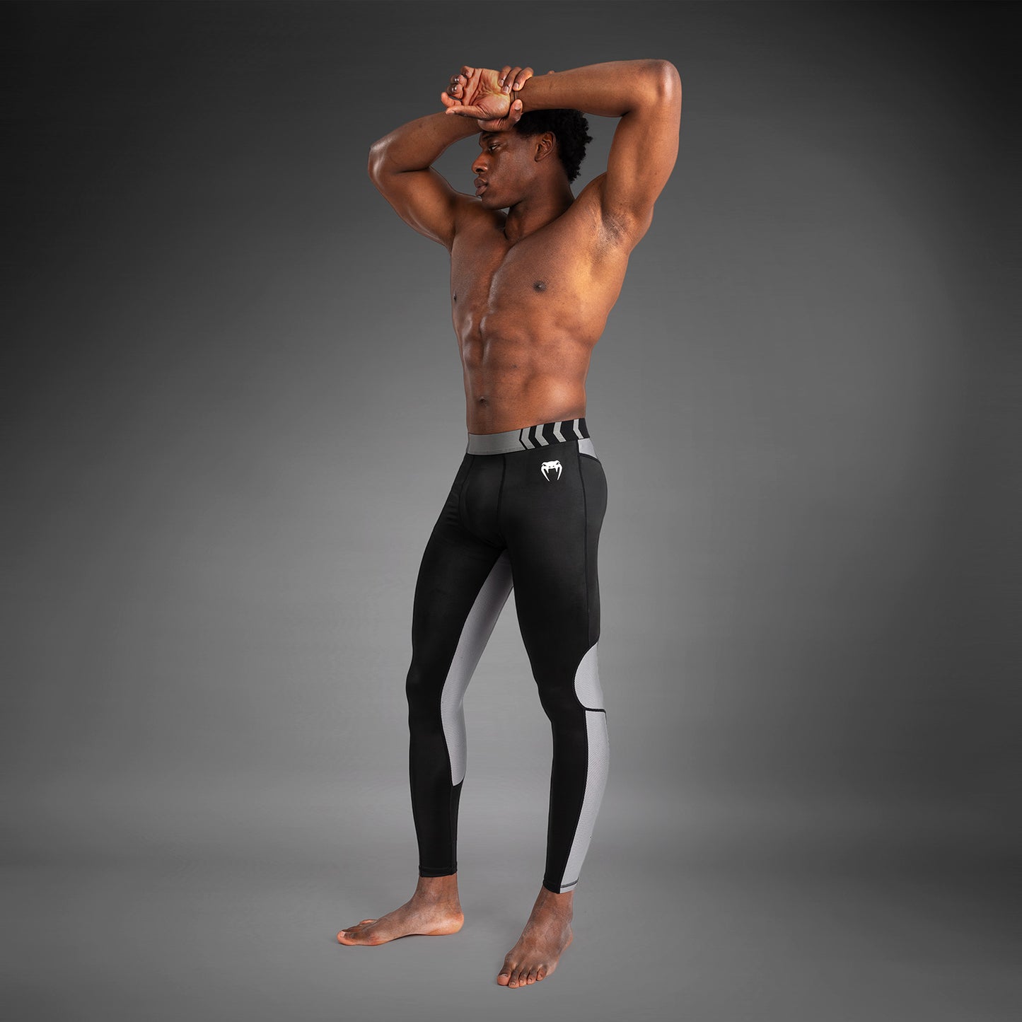 Venum Tempest Herenleggings - Zwart/Grijs