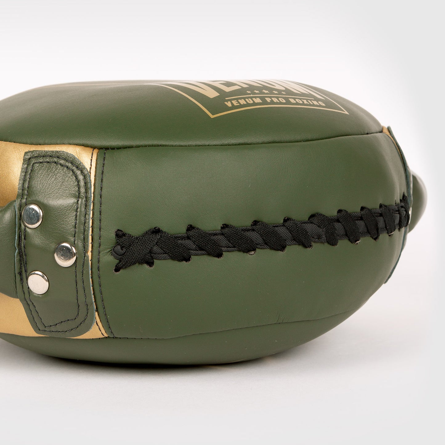 Venum Pro Boksen Mini Ronde Stootschild - Khaki/Goud