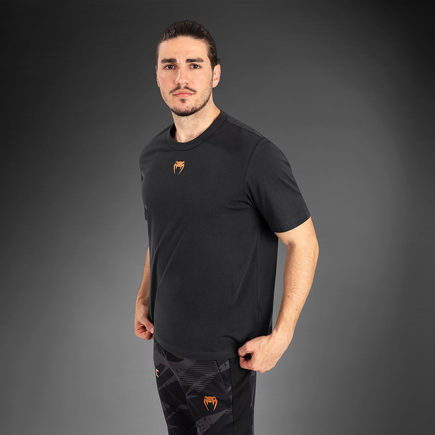 UFC Adrenaline By Venum Fight Week Mannen T-Shirt Met Korte Mouwen - Charcoal Grey