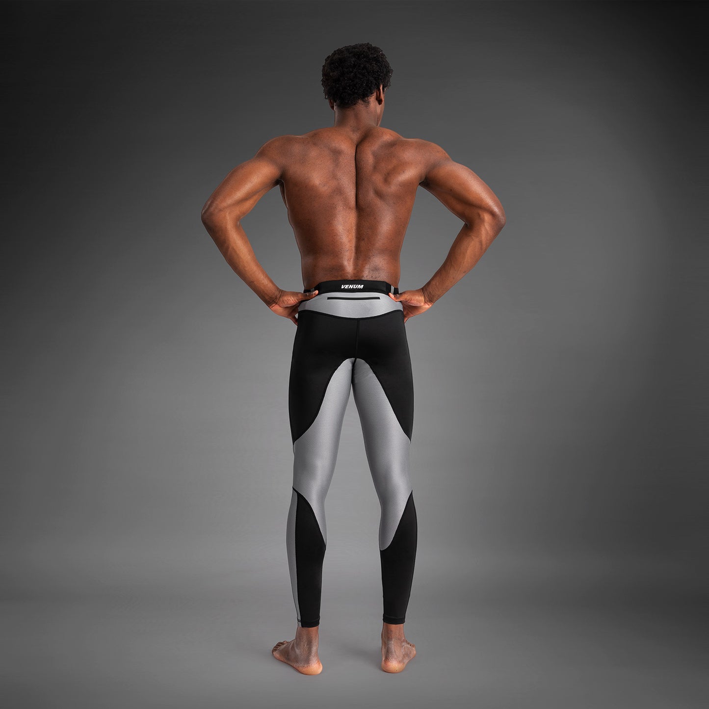 Venum Tempest Herenleggings - Zwart/Grijs