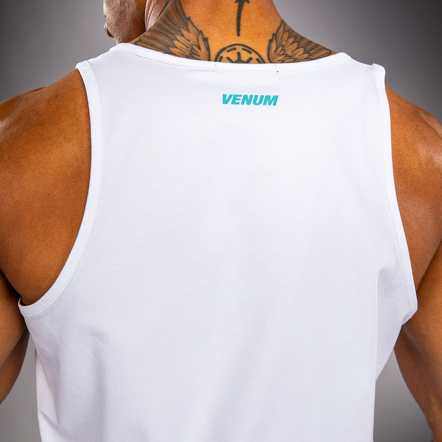 Venum Aqua Tanktop – Wit/Turkoois