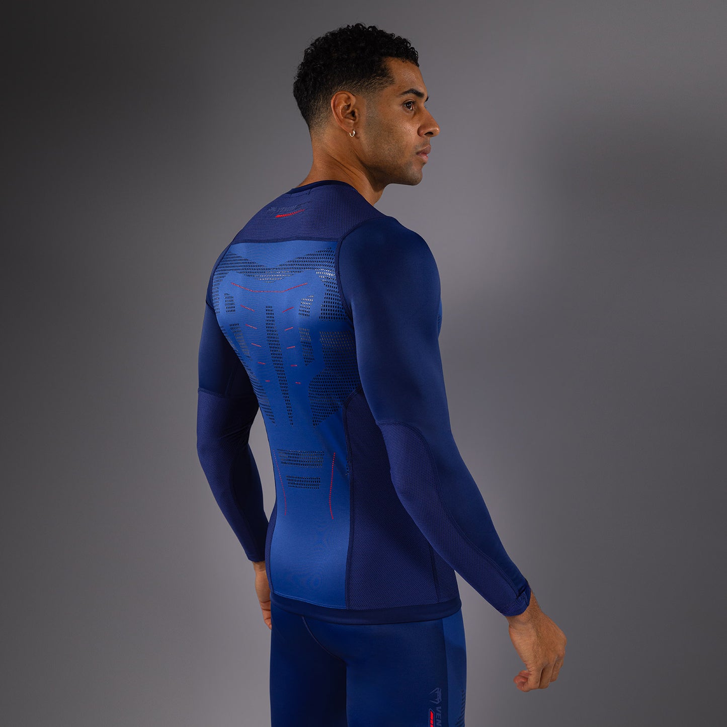 Venum Technical 3.0 Langarm Rashguard - Nachtblauw