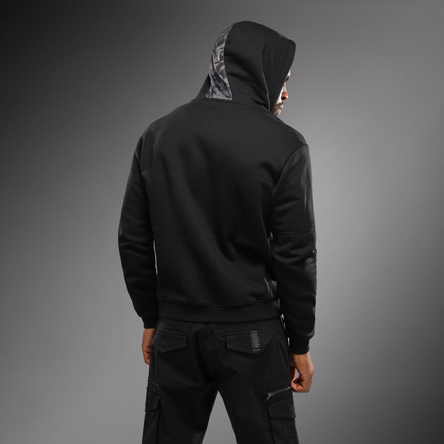 Venum x Polaris Hoodie - Zwart/Storm Grijs