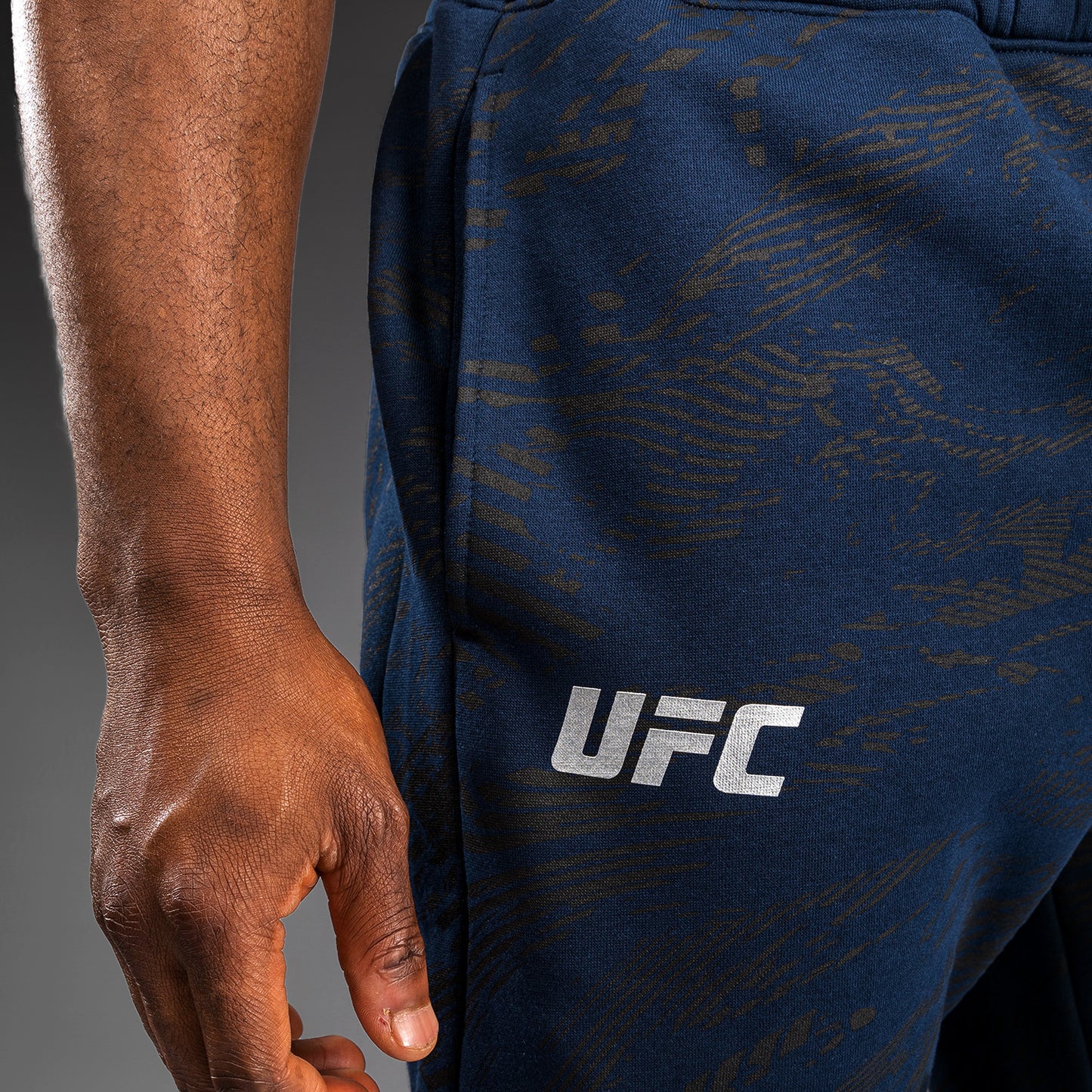 UFC Fusion by Venum Fight Week Katoenen Broek voor Heren - Oceaanblauw