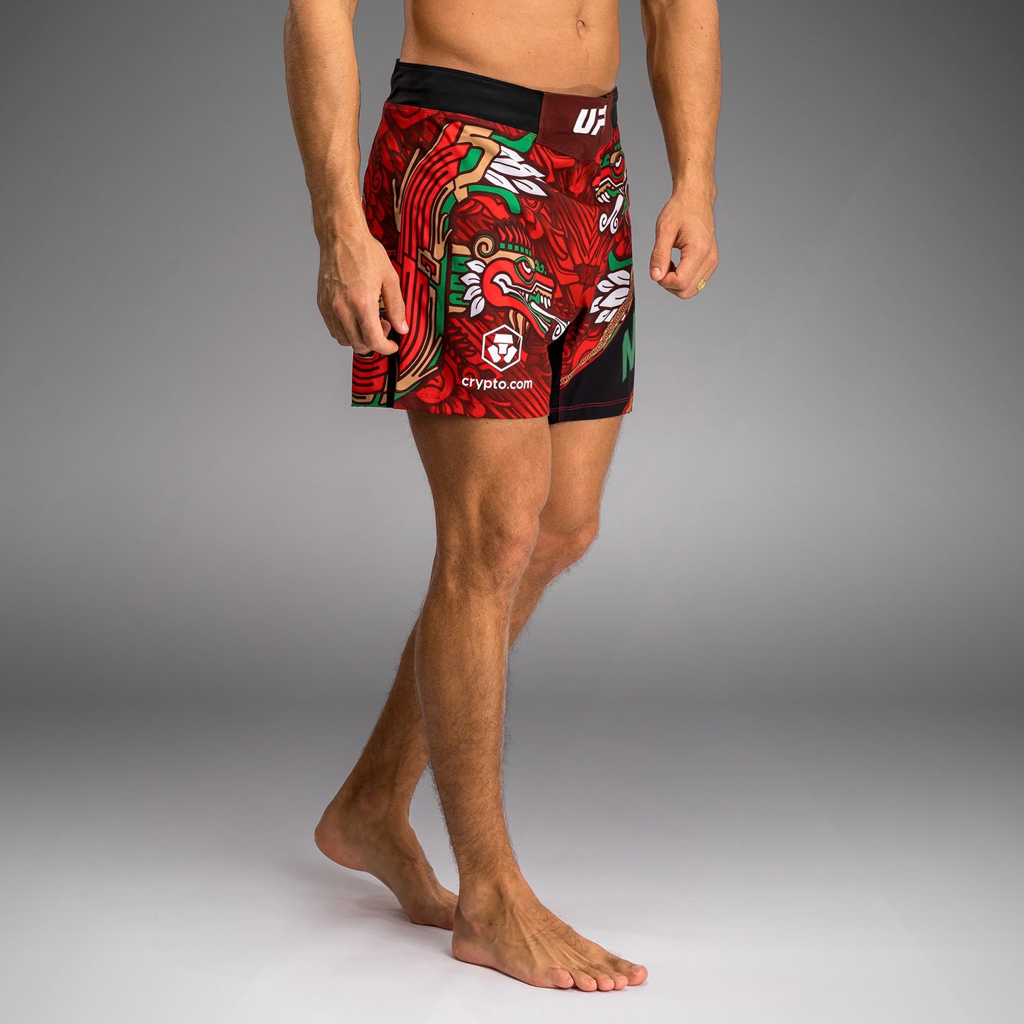 UFC Unrivaled by Venum Brandon Moreno Mannen Fight Short - Rood