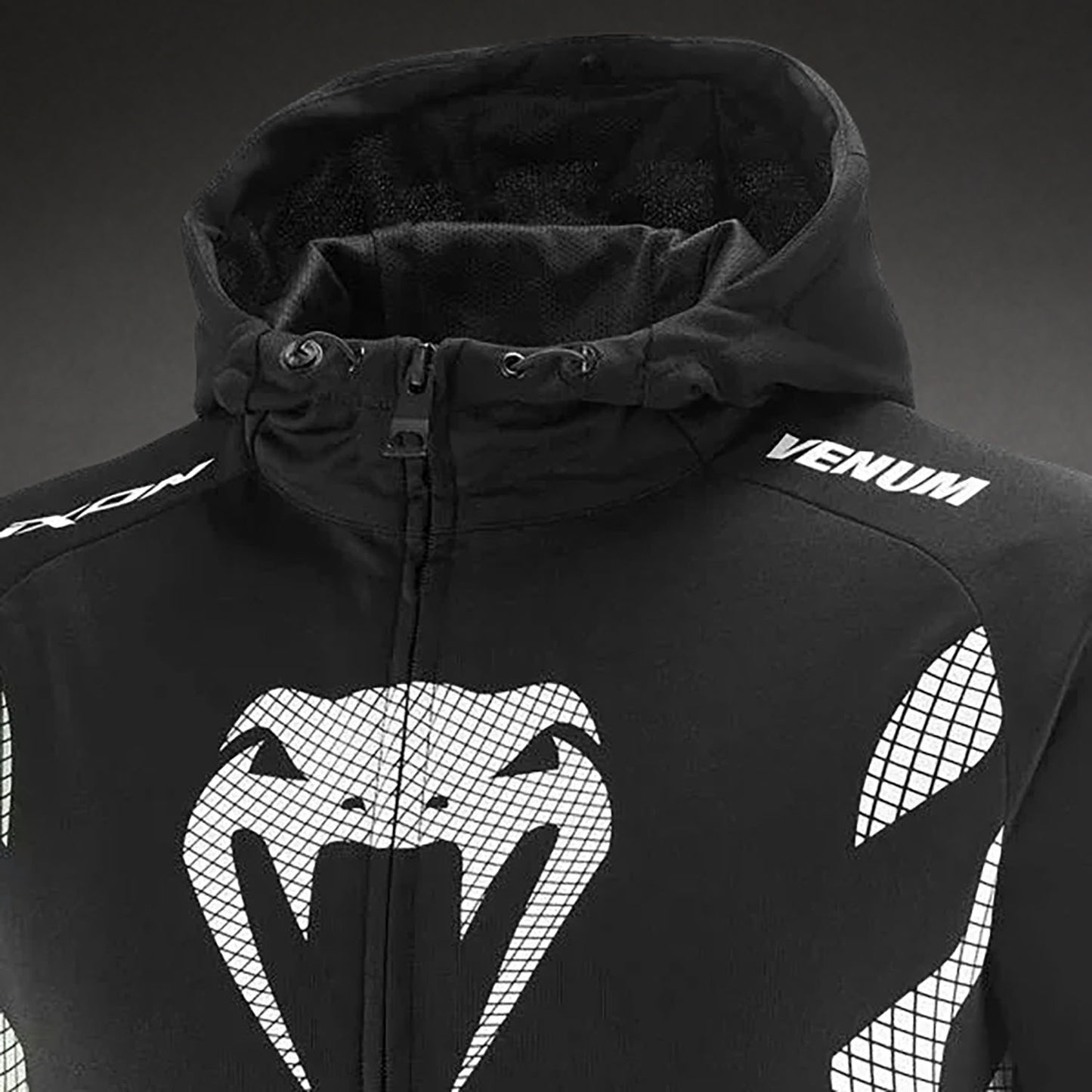 Venum x Ixon Touch-R Motorjas – Zwart/Wit