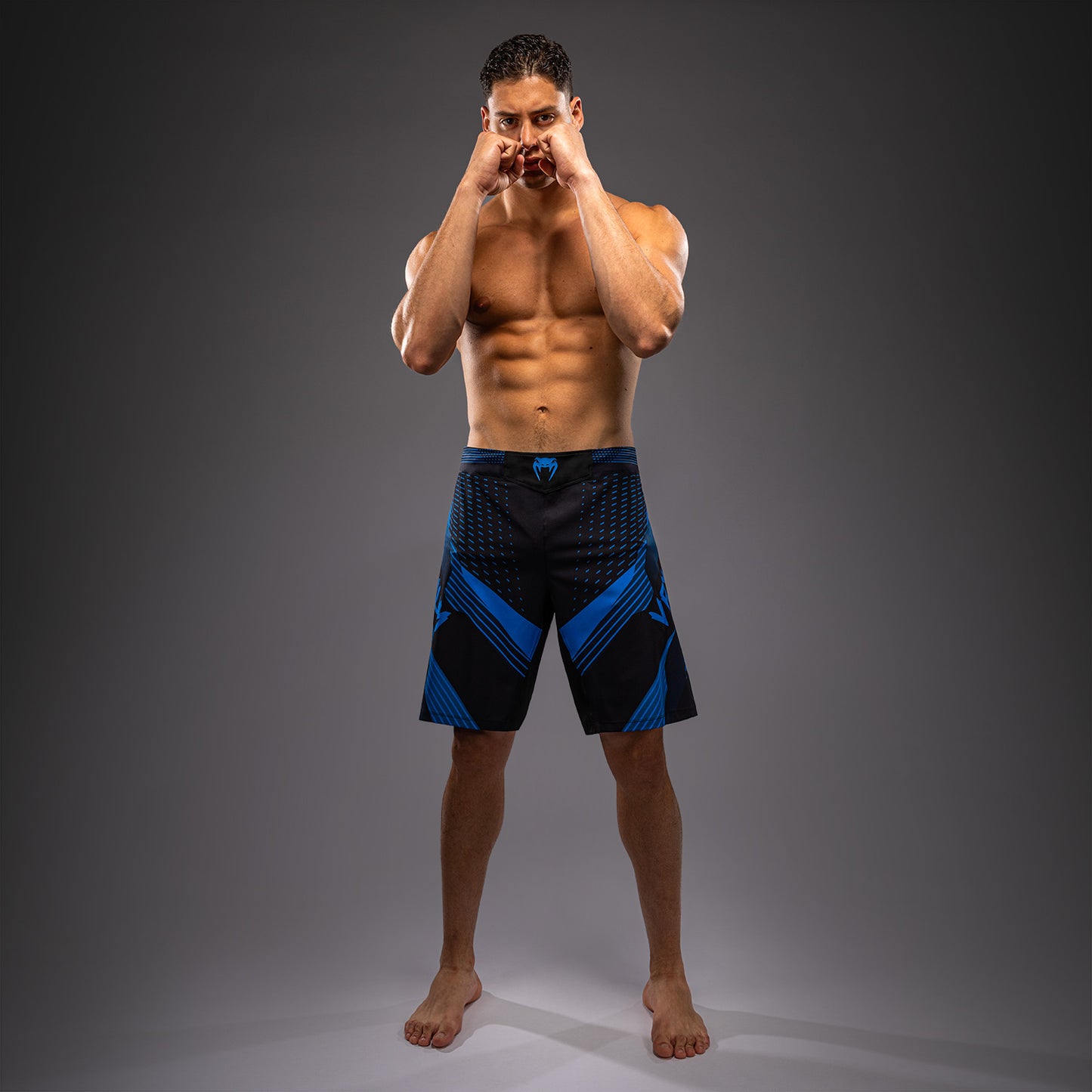 Venum No-Gi 6.0 Fightshort - Zwart/Blauw