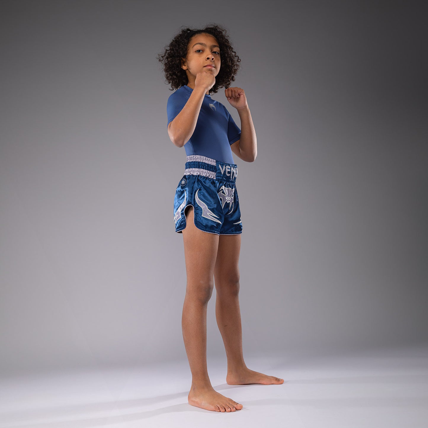 Venum Inferno Thai Shorts voor Kinderen  - Koninklijk Blauw