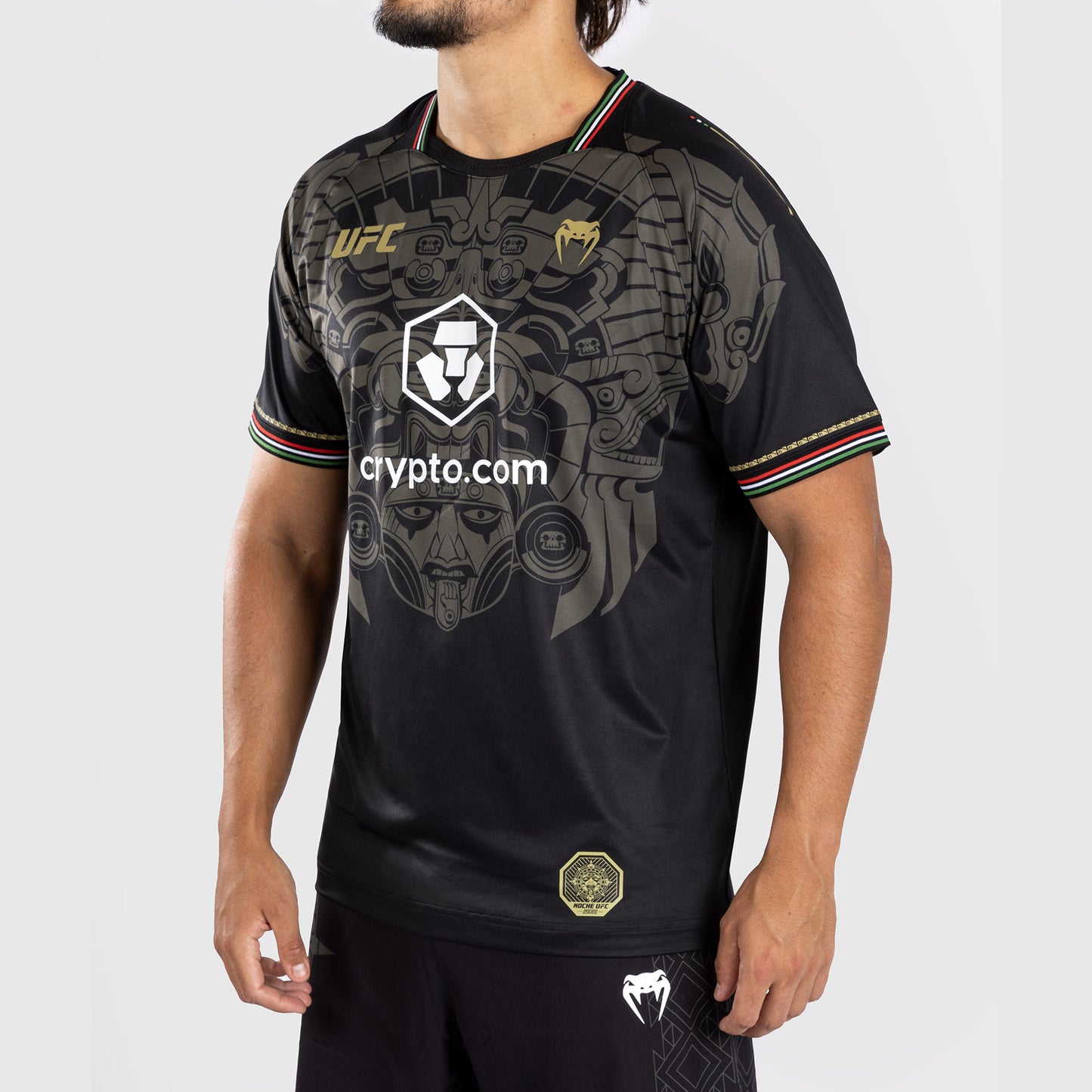 Noche UFC by Venum Authentic Fight Night Walkout-jersey voor heren, zwart