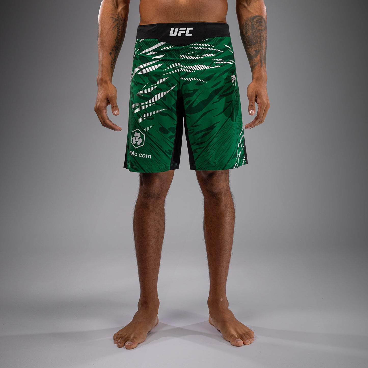 UFC Fusion by Venum Authentic Fight Night Fight Shorts voor Heren - Lang Fit - Groen