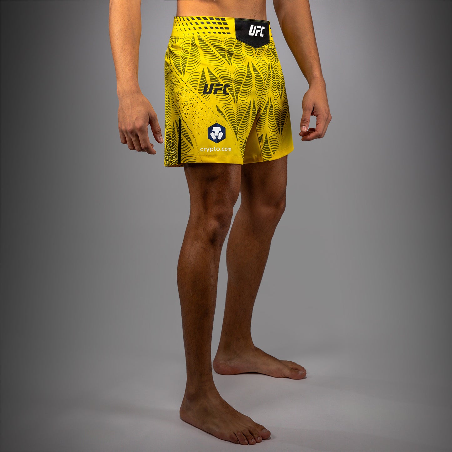 UFC Zenith by Venum Authentic Fight Night Short Fit Fight Short Heren - Geel