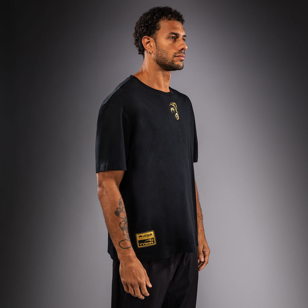 Venum x Mike Tyson Tiger T-shirt - Zwart/Goud