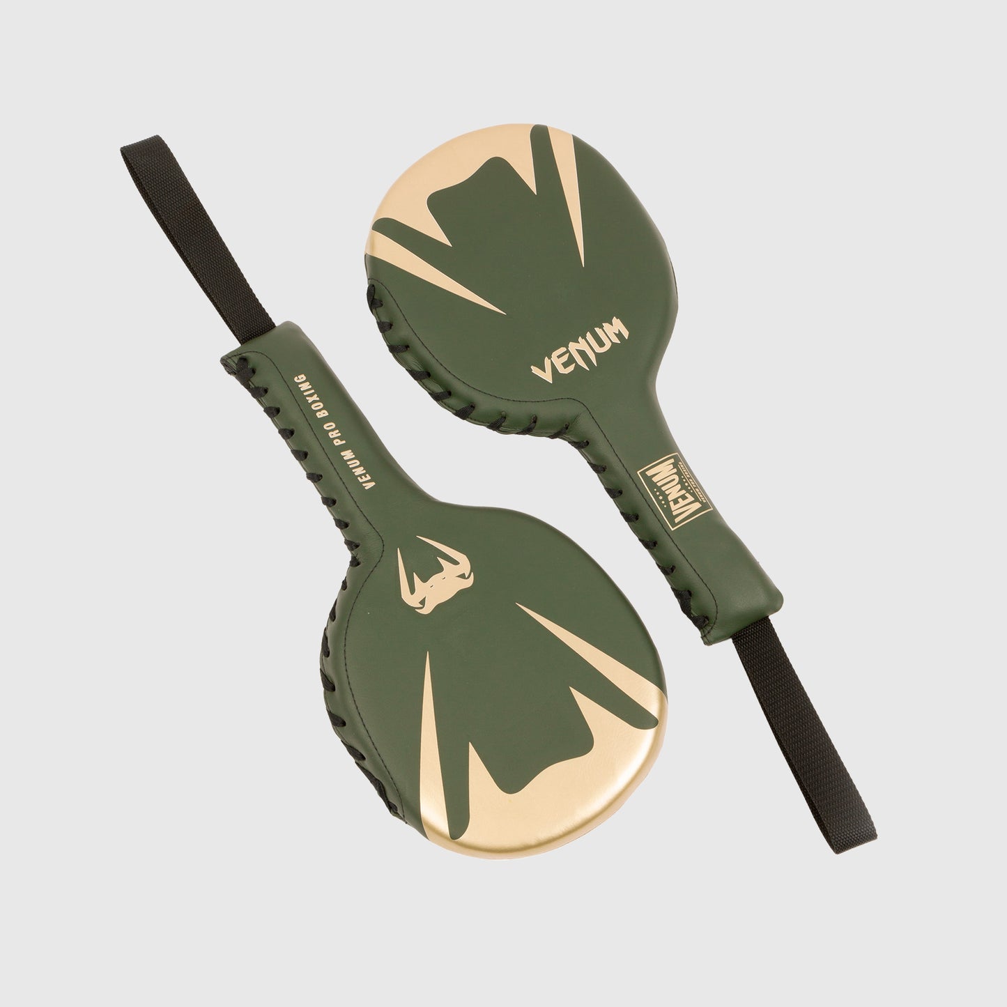 Venum Pro Boxing Pingpong-Handschoenen - Khaki/Gold