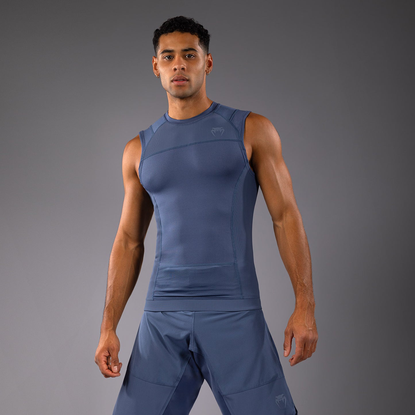 Venum G-Fit Air Mouwloze Rashguard Heren - Mistblauw