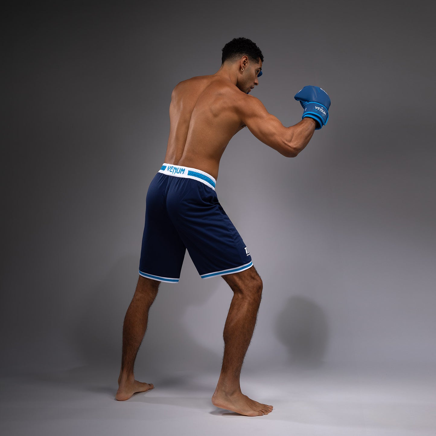 Venum x Top Rank Original Heren Basketbalshorts - Marineblauw