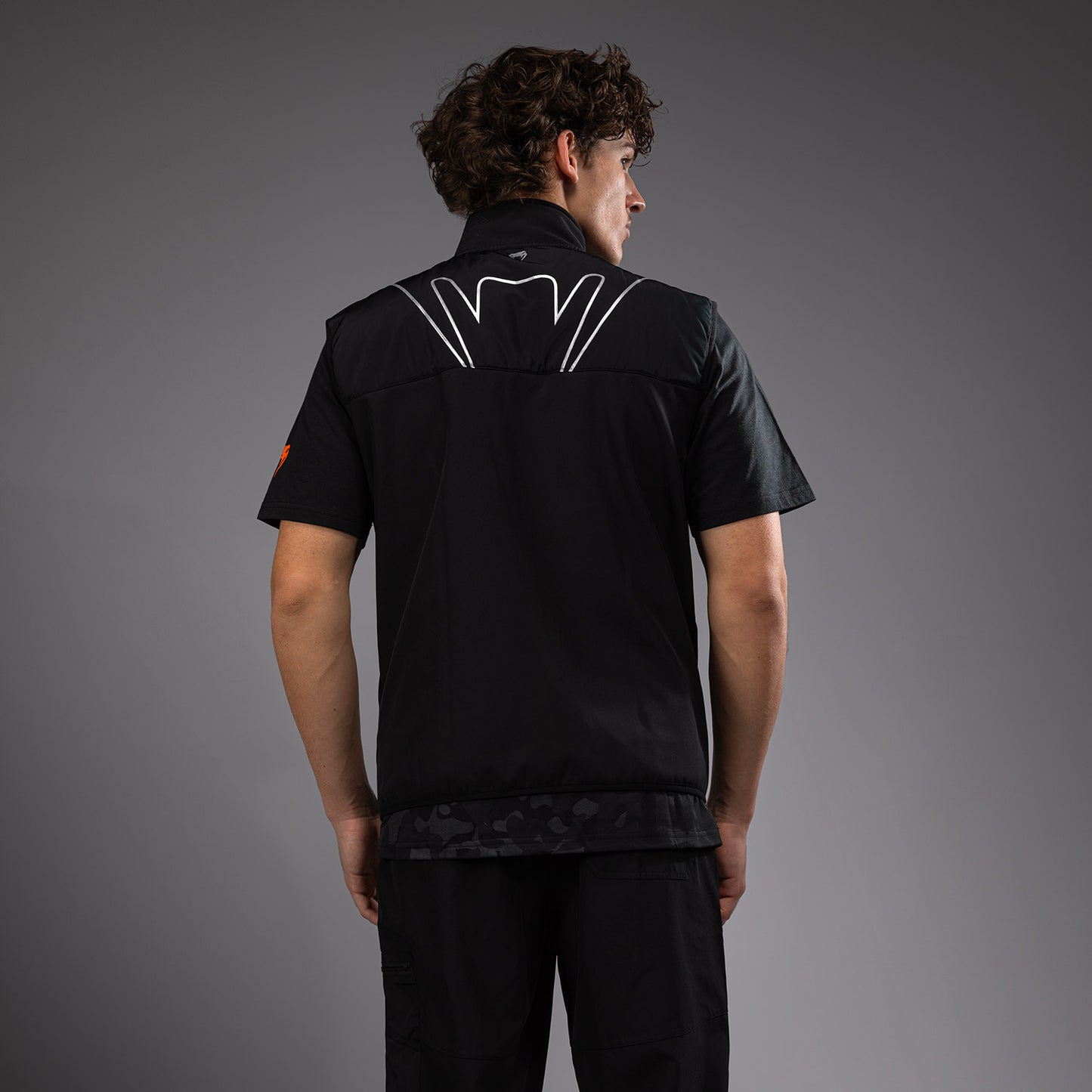 Venum Paddock Softshell Jas Korte Mouwen - Zwart