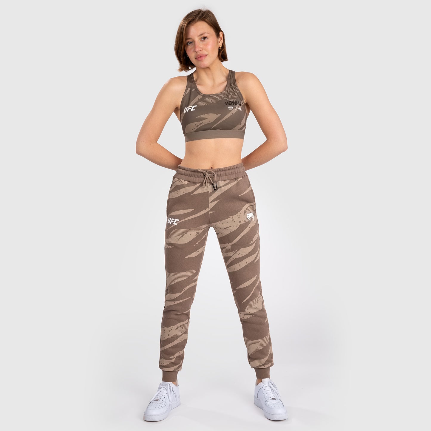 UFC Adrenaline By Venum Fight Week Katoenen Broek Voor Vrouwen - Desert Camo
