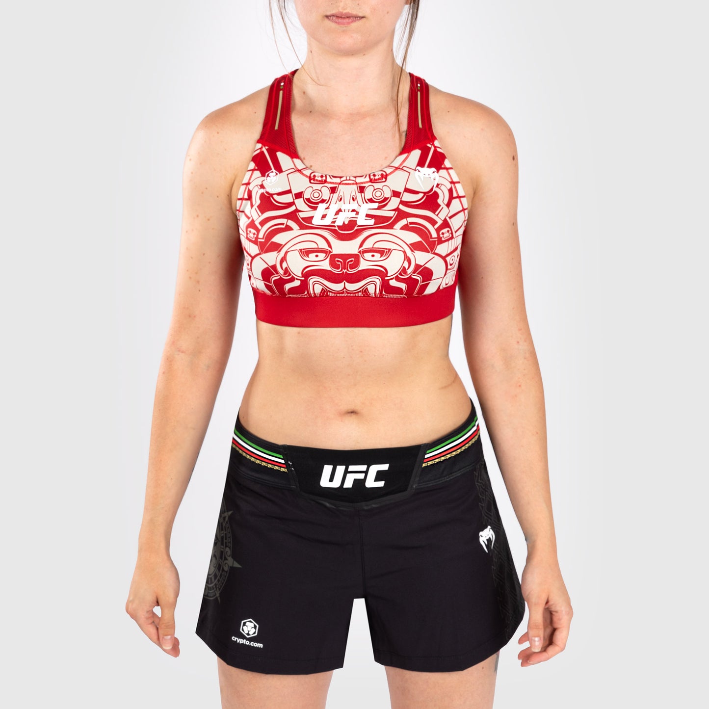 Noche UFC by Venum Authentic Fight Night Sportbeha voor dames - Rood