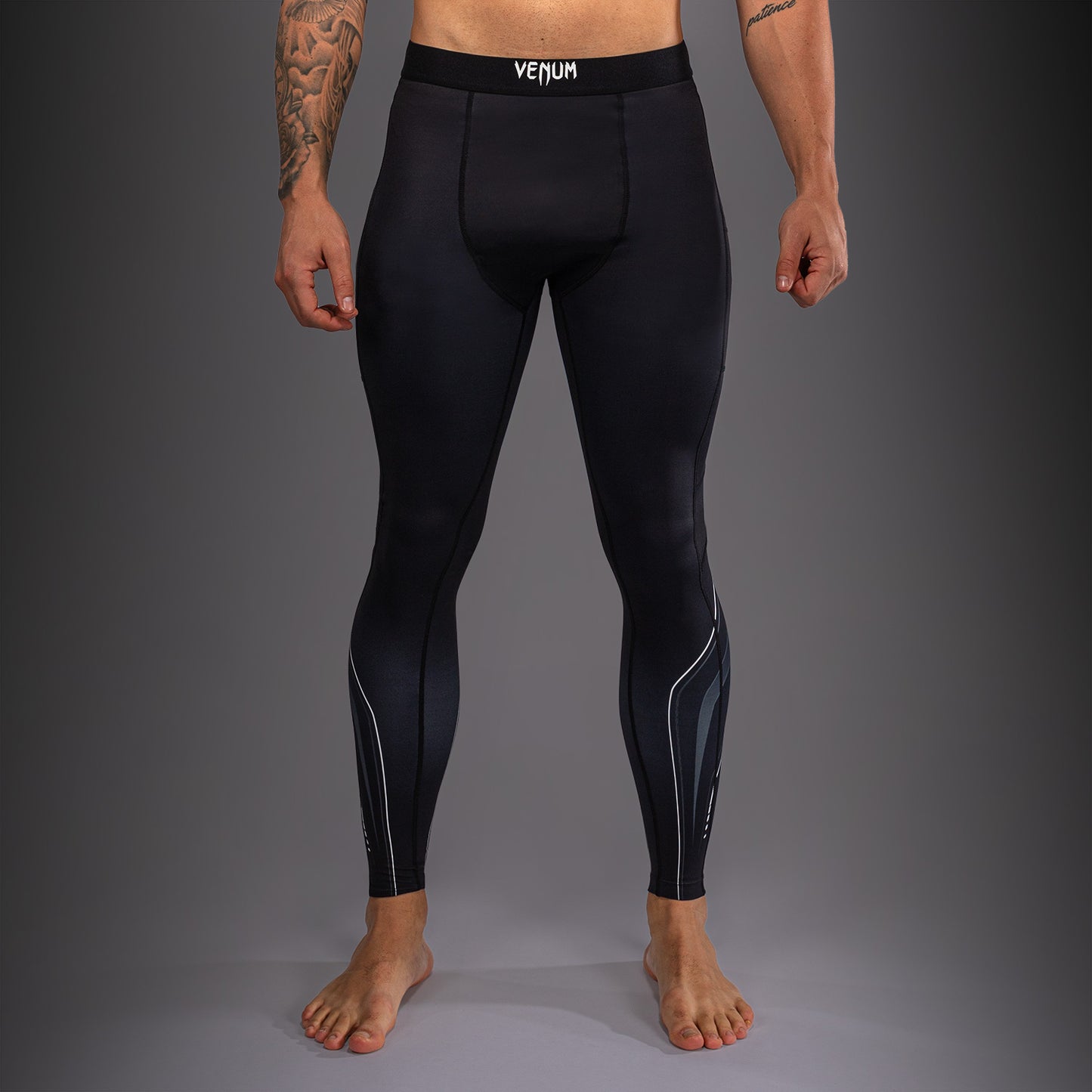Venum Streamline Spats – Zwart/Wit