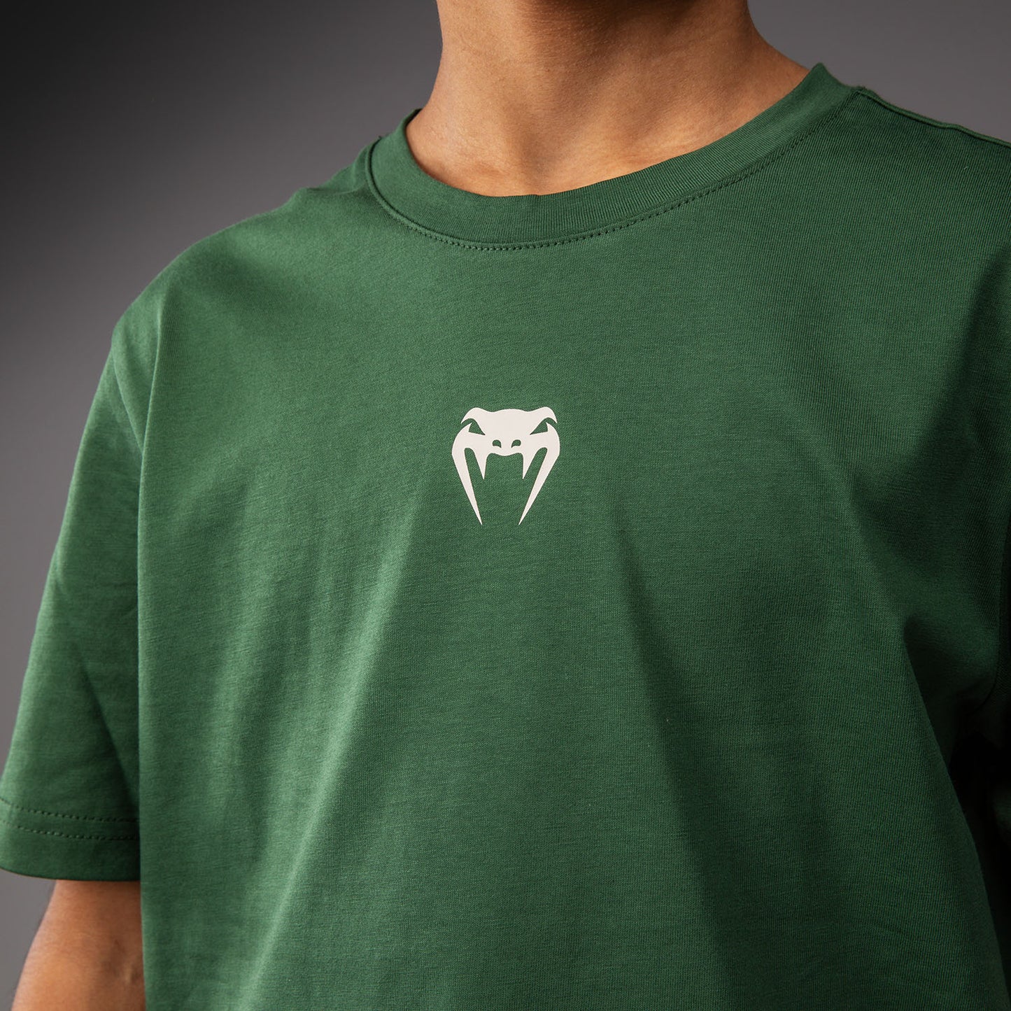 Venum Contender T-shirt voor Kinderen – Bosgroen/ Off White