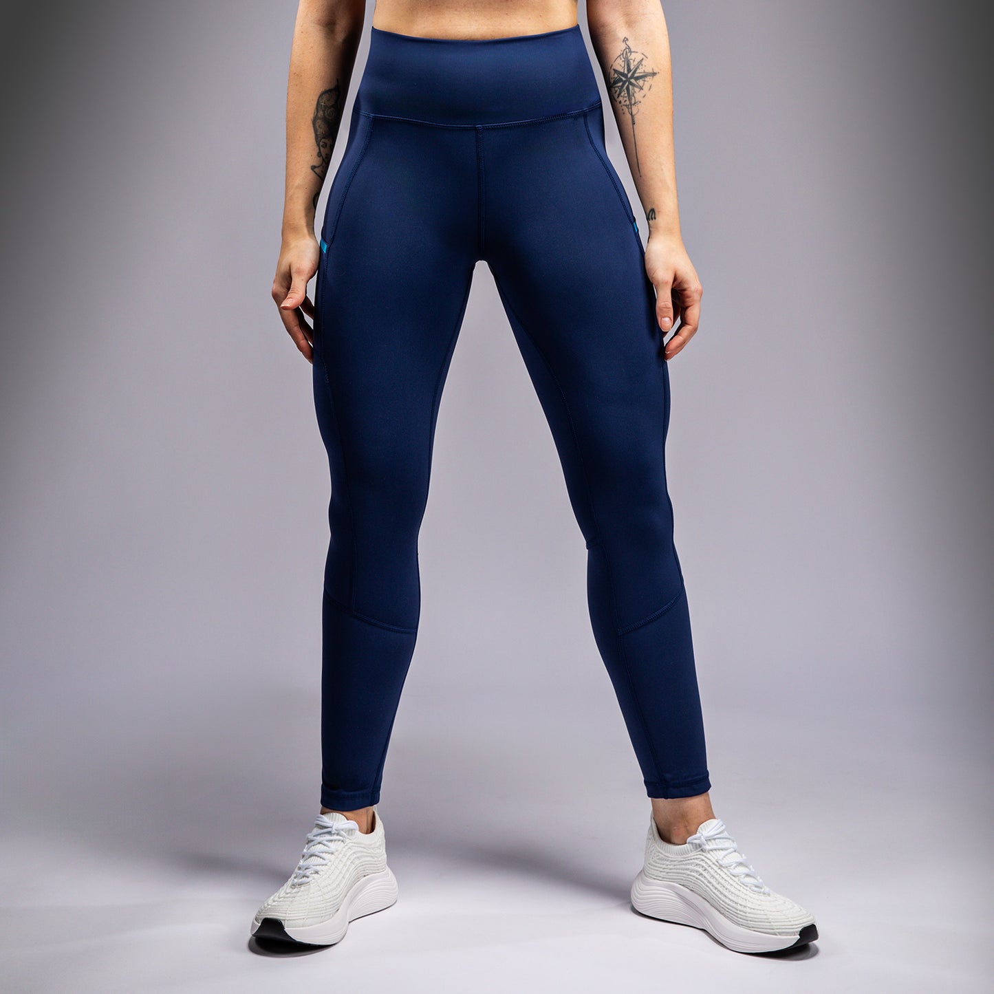 Venum x Top Rank Original Dames 7/8 Leggings - Marineblauw