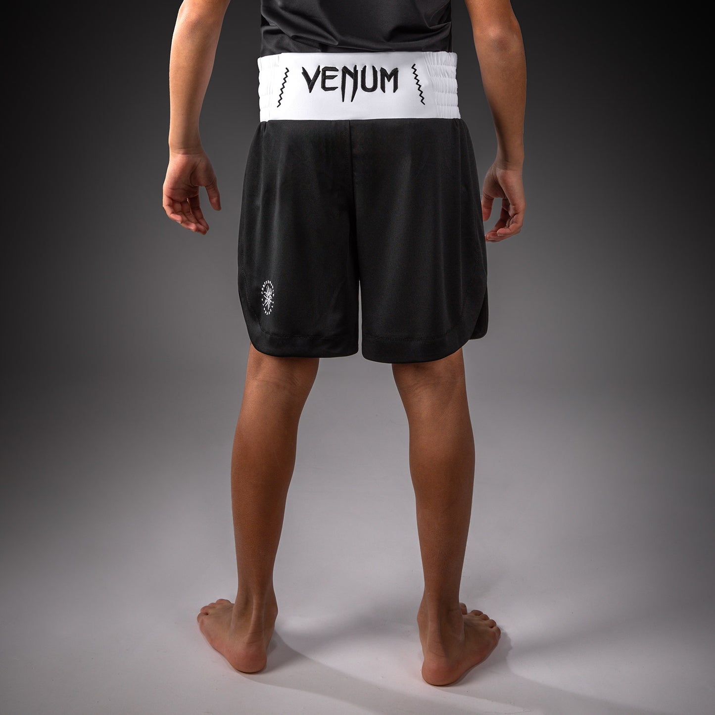 Venum Classic Boksshort Voor Kinderen – Zwart/Wit